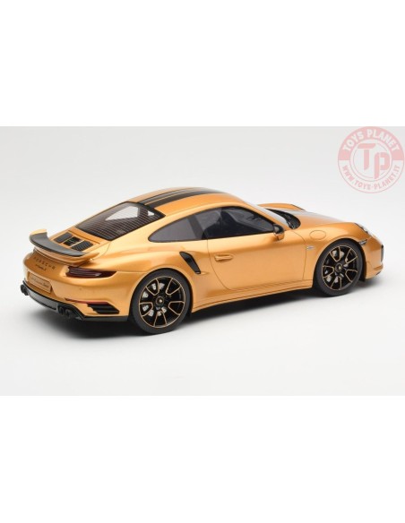 PORSCHE 991.2 TURBO S EXCLUSIVE GOLD 2018 1:18 GT444 GT SPIRIT