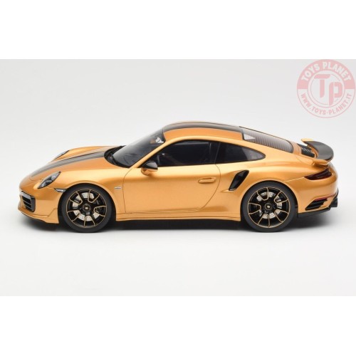 PORSCHE 991.2 TURBO S EXCLUSIVE GOLD 2018 1:18 GT444 GT SPIRIT