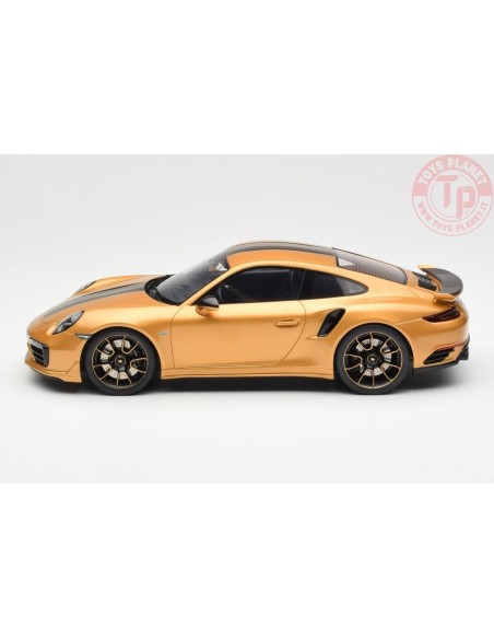 PORSCHE 991.2 TURBO S EXCLUSIVE GOLD 2018 1:18 GT444 GT SPIRIT