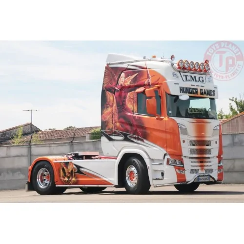 SCANIA R HIGHLINE CR20H 4X2 TRANSPORT T.M.G WSI 01-4279 WSI MODELS