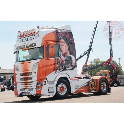 SCANIA R HIGHLINE CR20H 4X2 TRANSPORT T.M.G WSI 01-4279 WSI MODELS