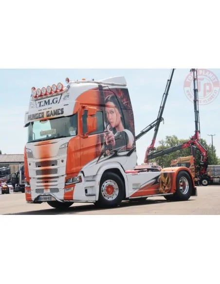 SCANIA R HIGHLINE CR20H 4X2 TRANSPORT T.M.G WSI 01-4279 WSI MODELS