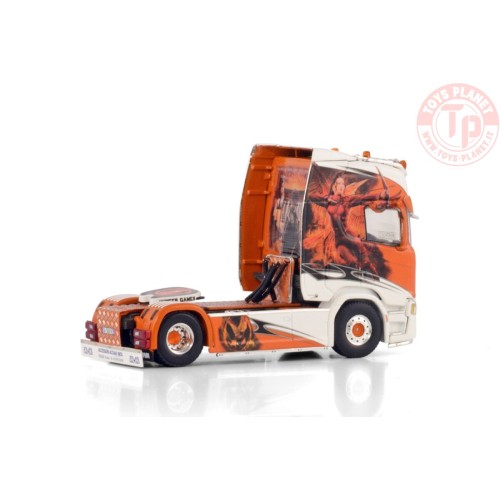 SCANIA R HIGHLINE CR20H 4X2 TRANSPORT T.M.G WSI 01-4279 WSI MODELS