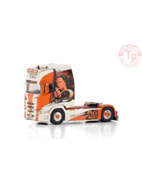 SCANIA R HIGHLINE CR20H 4X2 TRANSPORT T.M.G WSI 01-4279 WSI MODELS