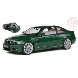 BMW 3 SERIES M3 (E46) COUPE 2000 GREEN 1:18 SL1806507 SOLIDO