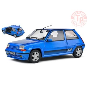 RENAULT R5 GT TURBO MKII 1989 BLUE 1:18 SL1810003 SOLIDO