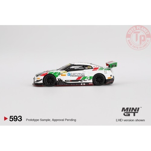 NISSAN GT-R R35 GT3 N23 KCMG FIA GT WORLD CUP MACAU 2018 1:64 MGT00593-L MINI GT