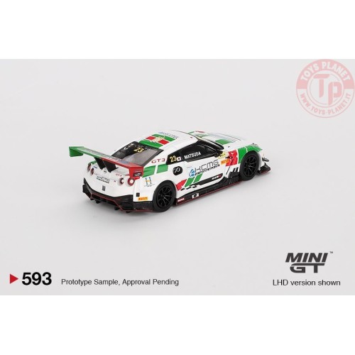 NISSAN GT-R R35 GT3 N23 KCMG FIA GT WORLD CUP MACAU 2018 1:64 MGT00593-L MINI GT