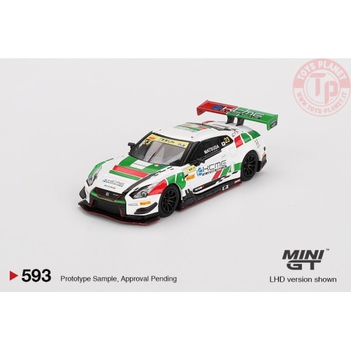 NISSAN GT-R R35 GT3 N23 KCMG FIA GT WORLD CUP MACAU 2018 1:64 MGT00593-L MINI GT