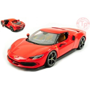 Ferrari 296 GTB 2023 Red 1/18 18018RO BURAGO