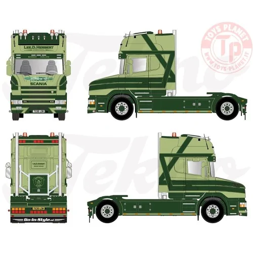 Scania 144L Topline 4x2 Lee Herbert TEKNO 85224 TEKNO
