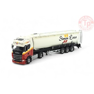 Scania Next Gen S-serie Highline met silo oplegger Simon Loos TEKNO 84750 TEKNO