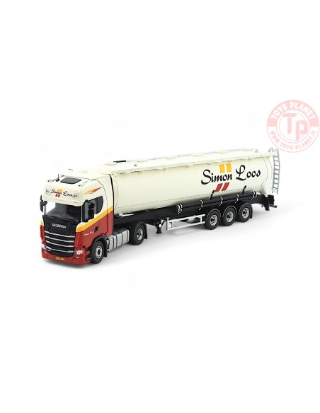 Scania Next Gen S-serie Highline met silo oplegger Simon Loos TEKNO 84750 TEKNO