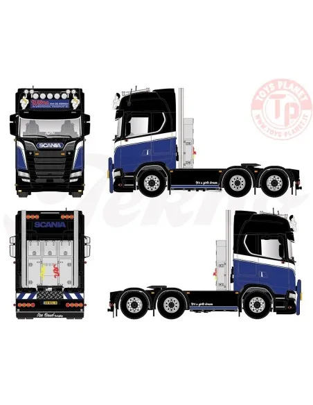 Scania Next Gen S520 Highline 6x2 Wilma van de Werken TEKNO 85523 TEKNO Scania Next Gen S520 Highline 6x2 Wilma van de Werken TEKNO 85523 TEKNO