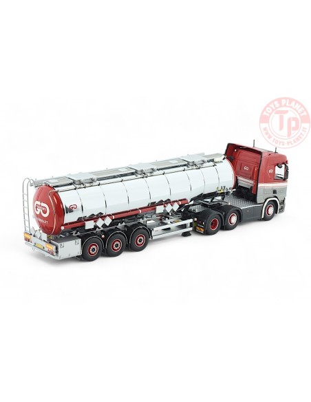 Scania Next Gen R500 met 3-assige verchroomde tankoplegger Gert Jakobsen TEKNO 85880 TEKNO Scania Next Gen R500 met 3-assige verchroomde tankoplegger Gert Jakobsen TEKNO 85880 TEKNO
