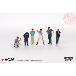 CAR ENTHUSIASTS FIGURINES 2024 1:64 MGTAC36 MINI GT