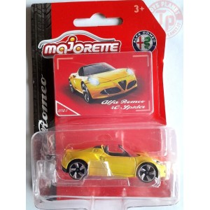ALFA ROMEO 4C SPIDER-GIALLA 1/64 MAJORETTE 271C-1 MAJORETTE