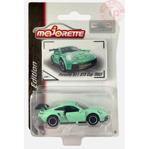 PORSCHE 911 GT3 CUP (992)-VERDE CHIARO 1/64 MAJORETTE 209R-1 MAJORETTE