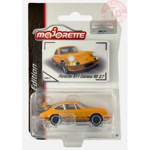 PORSCHE 911 CARRERA RS 2.7-GIALLO 1/64 MAJORETTE 269E-2 MAJORETTE