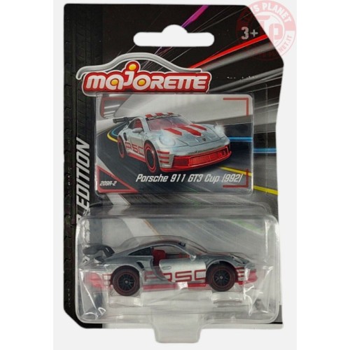 PORSCHE 911 GT3 CUP (992)-GRIGIO CHIARO 1/64 MAJORETTE 209R-2 MAJORETTE