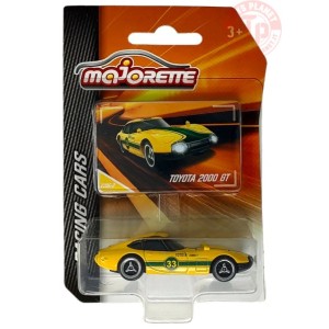 TOYOTA 2000 GT-GIALLO 1/64 MAJORETTE 230C-2 MAJORETTE