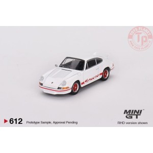 PORSCHE 911 901 CARRERA RS 2.7 GRAND PRIX WHITE WITH RED LIVERY 1973 1:64 MGT00612-R Mini Gt