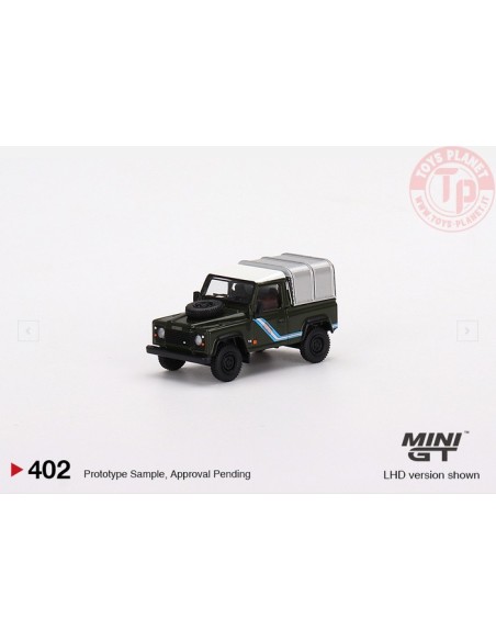 LAND ROVER DEFENDER 90 PICKUP BRONZE GREEN 2009 1:64 MGT00402-R Mini Gt