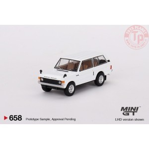LAND ROVER RANGE ROVER DAVOS WHITE 1971 1:64 MGT00658-L MINI GT