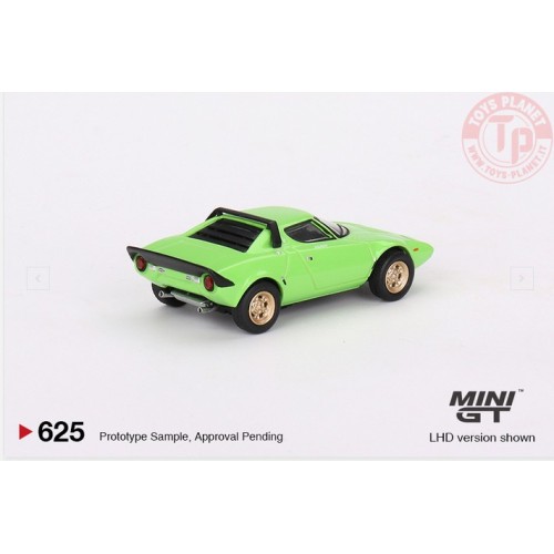 LANCIA STRATOS HF STRADALE VERDE CHIARO 2023 1:64 MGT00625-L Mini Gt