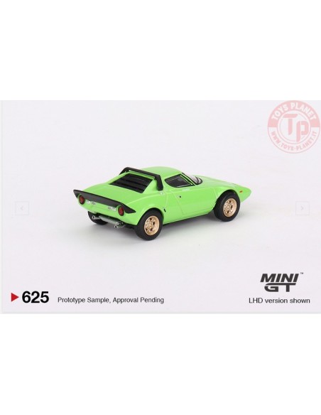 LANCIA STRATOS HF STRADALE VERDE CHIARO 2023 1:64 MGT00625-L Mini Gt LANCIA STRATOS HF STRADALE VERDE CHIARO 2023 1:64 MGT00625-L Mini Gt