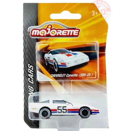 CHEVROLET CORVETTE 1990 ZR-1-BIANCO 1/64 MAJORETTE 279D-1 MAJORETTE
