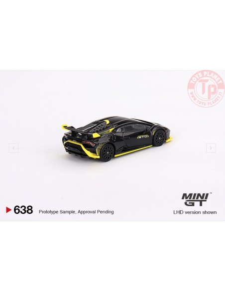 LAMBORGHINI HURACÁN STO NERO NOCTIS 2023 1:64 MGT00638-R MINI GT