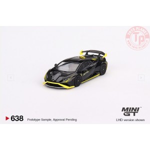 LAMBORGHINI HURACÁN STO NERO NOCTIS 2023 1:64 MGT00638-R MINI GT