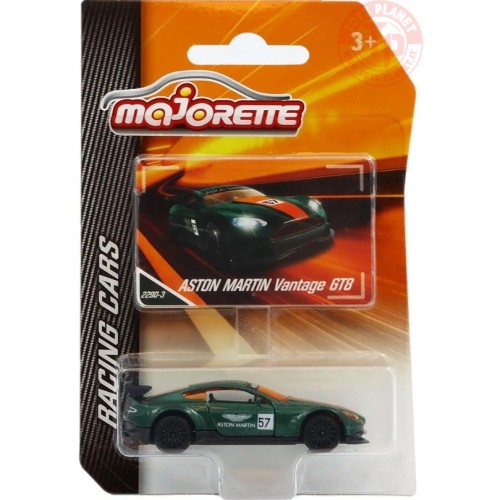 ASTON MARTIN VANTAGE GT8-VERDE SCURO 1/64 MAJORETTE 229D-3 MAJORETTE