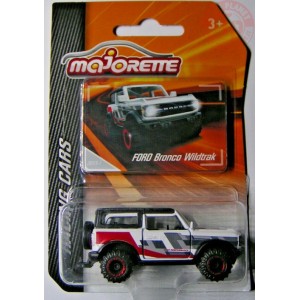 FORD BRONCO WILDTRAK-BIANCO 1/64 MAJORETTE 201G-1 MAJORETTE
