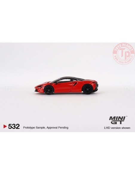 MCLAREN ARTURA VERMILLON RED 2023 1:64 MGT00532-R MINI GT