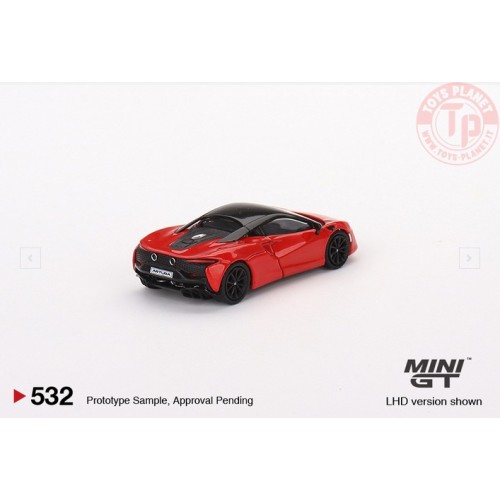 MCLAREN ARTURA VERMILLON RED 2023 1:64 MGT00532-R MINI GT