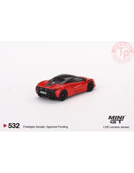 MCLAREN ARTURA VERMILLON RED 2023 1:64 MGT00532-R MINI GT