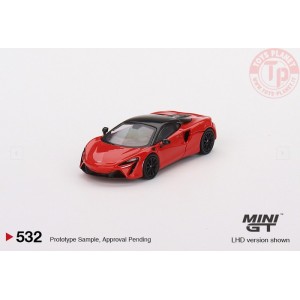 MCLAREN ARTURA VERMILLON RED 2023 1:64 MGT00532-R Mini Gt