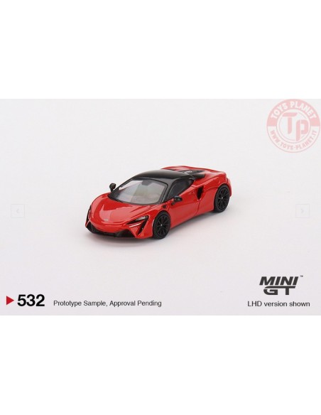 MCLAREN ARTURA VERMILLON RED 2023 1:64 MGT00532-R MINI GT