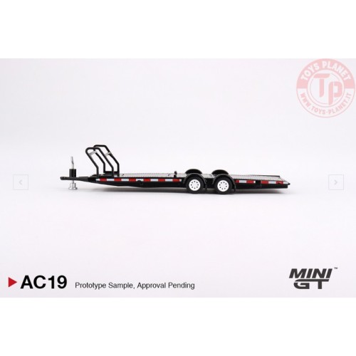 ACCESSORIES CAR HAULER TRAILER BLACK 2024 1:64 MGTAC19 Mini Gt