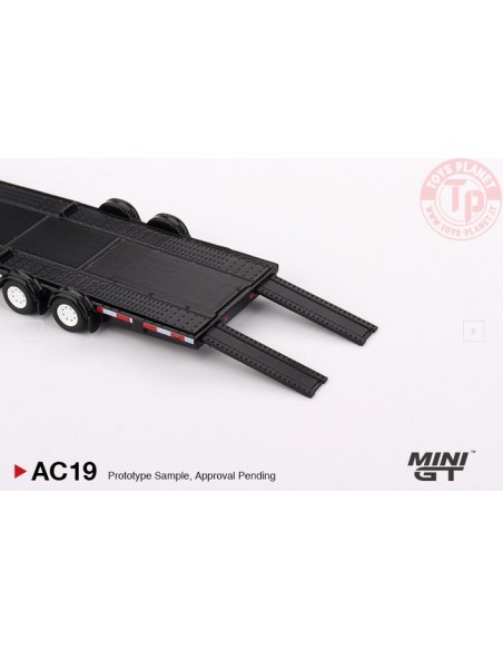 ACCESSORIES CAR HAULER TRAILER BLACK 2024 1:64 MGTAC19 Mini Gt