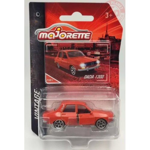 DACIA 1300-ROSSO 1/64 MAJORETTE 210D-1 MAJORETTE