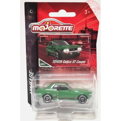 TOYOTA CELICA GT COUPE'-VERDE 1/64 MAJORETTE 230B-5 MAJORETTE