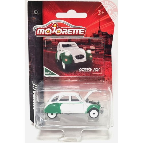 1/64 CITROEN 2CV-BIANCO MAJ253A-4 MAJORETTE