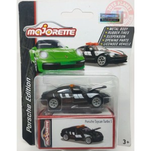 PORSCHE TAYCAN TURBO S-NERO 1/64 MAJORETTE 0220002I MAJORETTE