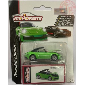 PORSCHE 911 CARRERA S-VERDE 1/64 MAJORETTE 0220002 MAJORETTE