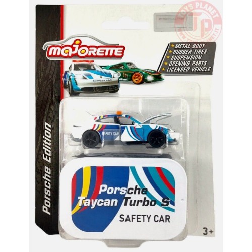 PORSCHE TAYCAN TURBO S SAFETY CAR-MULTICOLOR 1/64 MAJORETTE N039574 MAJORETTE
