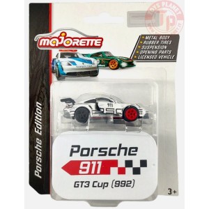 PORSCHE 911 GT3 CUP (992)-ARGENTO 1/64 MAJORETTE N030724 MAJORETTE