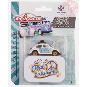VOLKSWAGEN BEETLE-BIANCO 1/64 MAJ 03 MAJORETTE